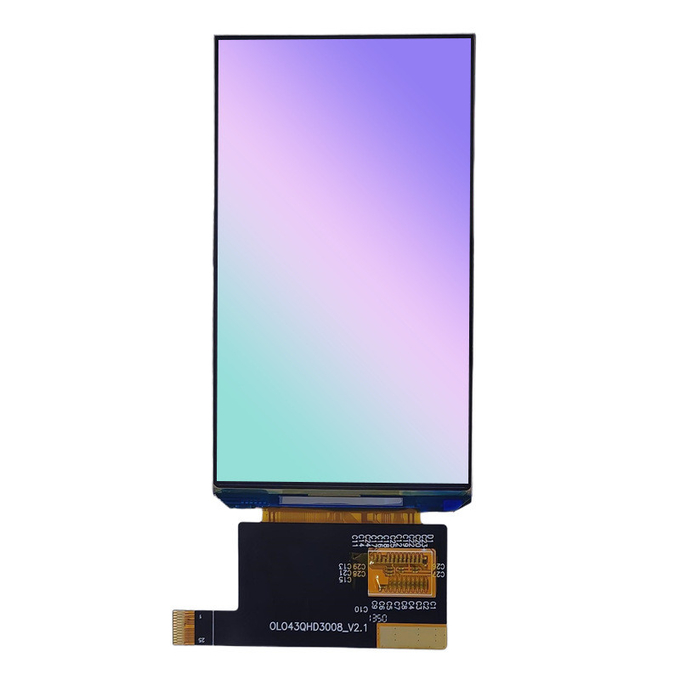 4.3 inch AMOLED Επίδειξη module technical view