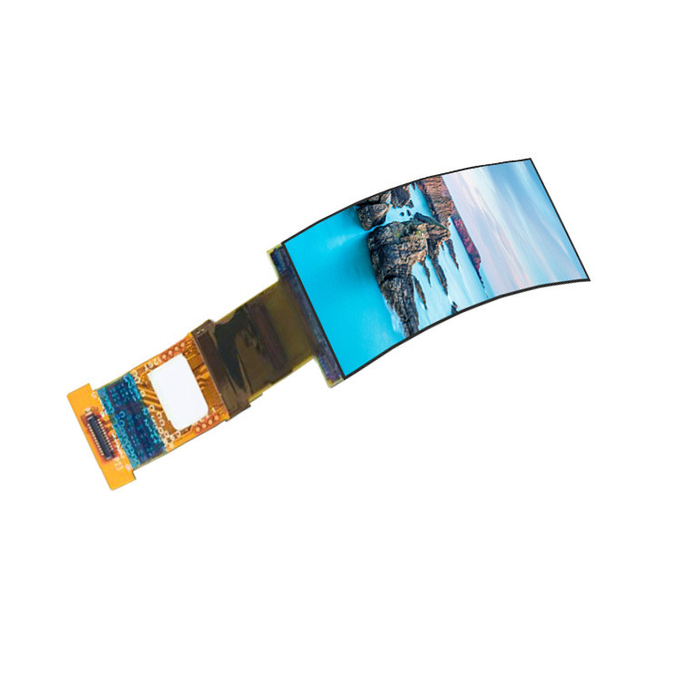 1.5 inch flexible AMOLED Επίδειξη side view