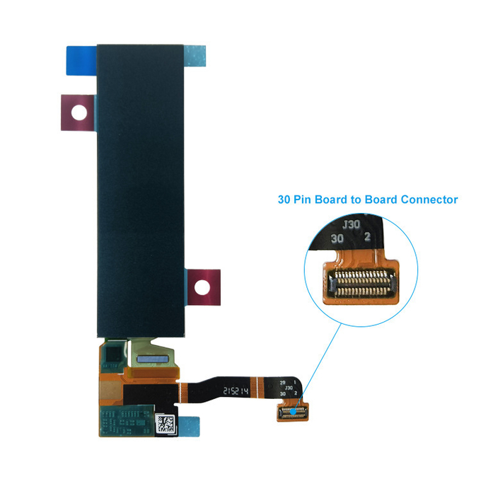 3.19 inch AMOLED แสดง side view