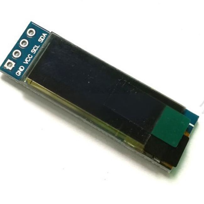 0.91 inch OLED Επίδειξη close-up