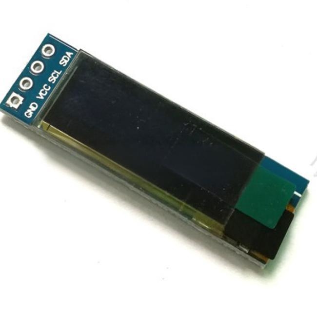 0.91 inch OLED Επίδειξη side view