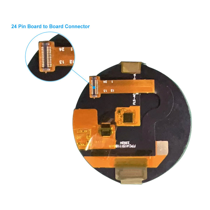 Round AMOLED Επίδειξη front view