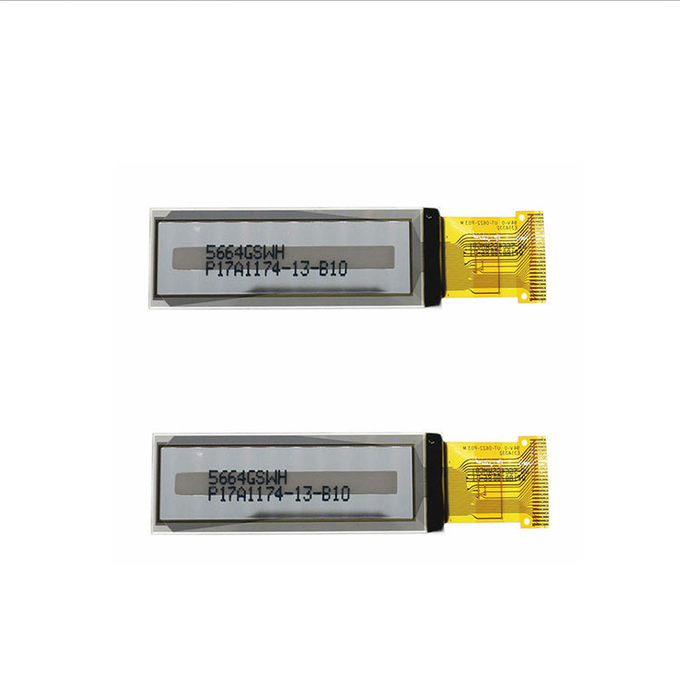 2.08 inch PMOLED Επίδειξη side view