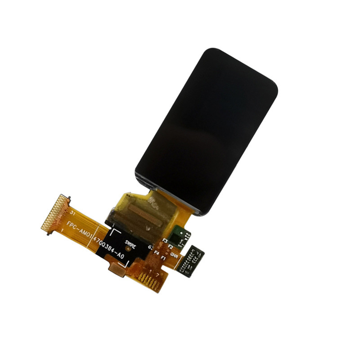 1.47 inch OLED Επίδειξη side view