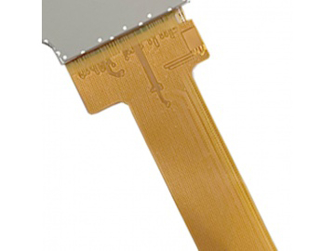 2.1 inch round TFT Επίδειξη side view