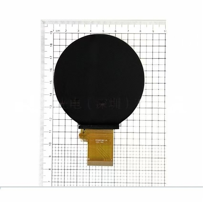 2.85 inch TFT round Επίδειξη module front view