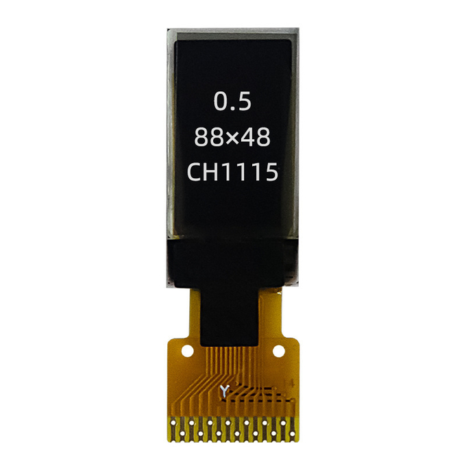 0.5 inch PMOLED Επίδειξη close-up