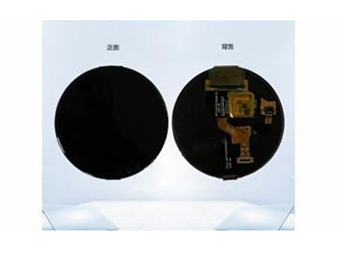 1.75 inch circular LCD نمایش side view