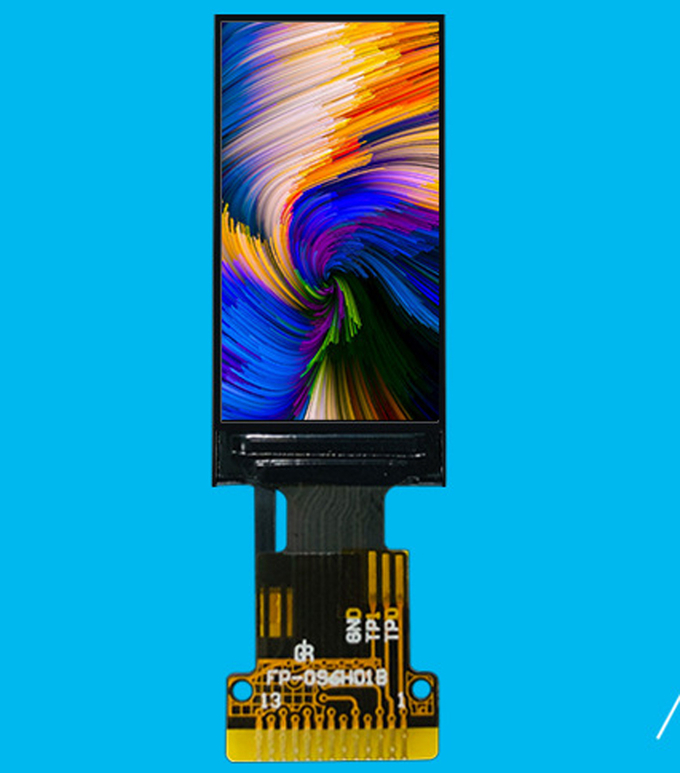 0.96 inch PMOLED نمایش front view