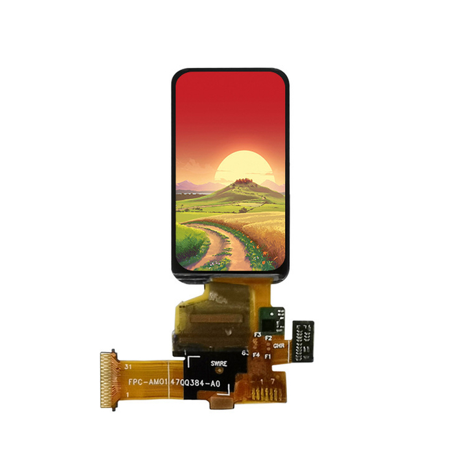 1.47 inch OLED แสดง technical view