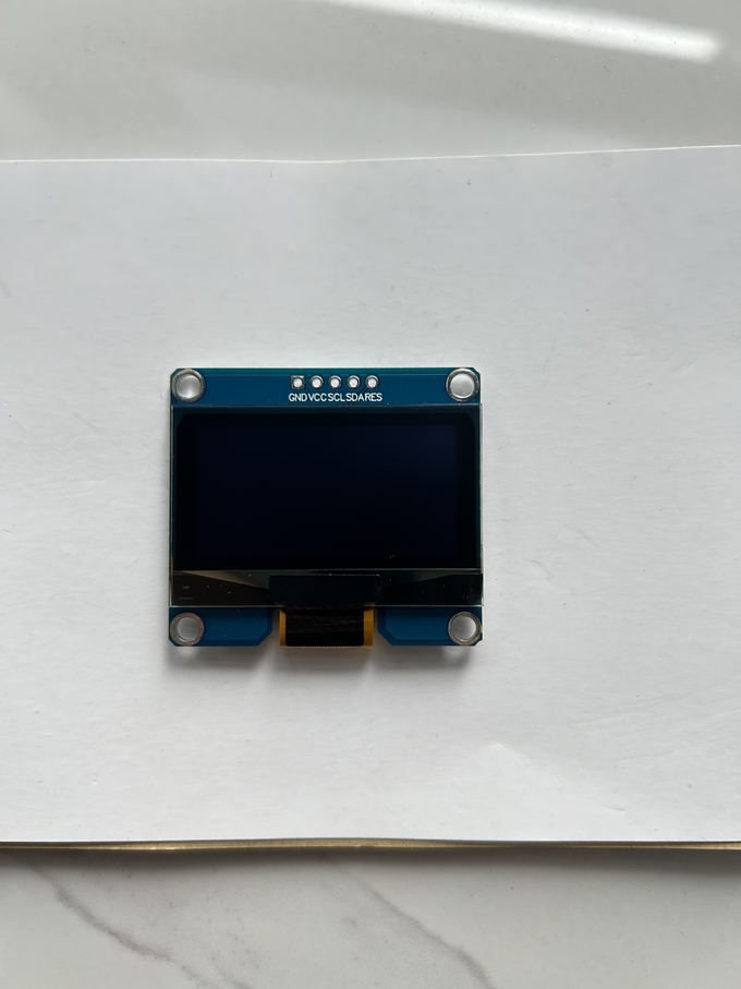 1.54 inch OLED โมดูล front view
