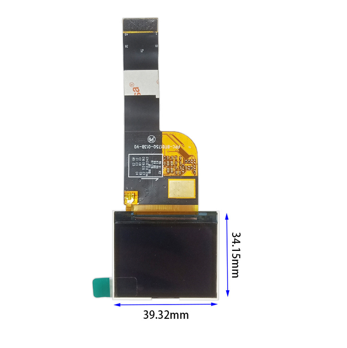 1.75 inch TFT แสดง technical diagram