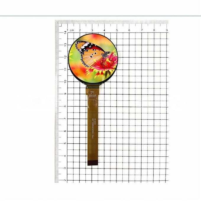 1.53 inch round TFT แสดง โมดูล technical view