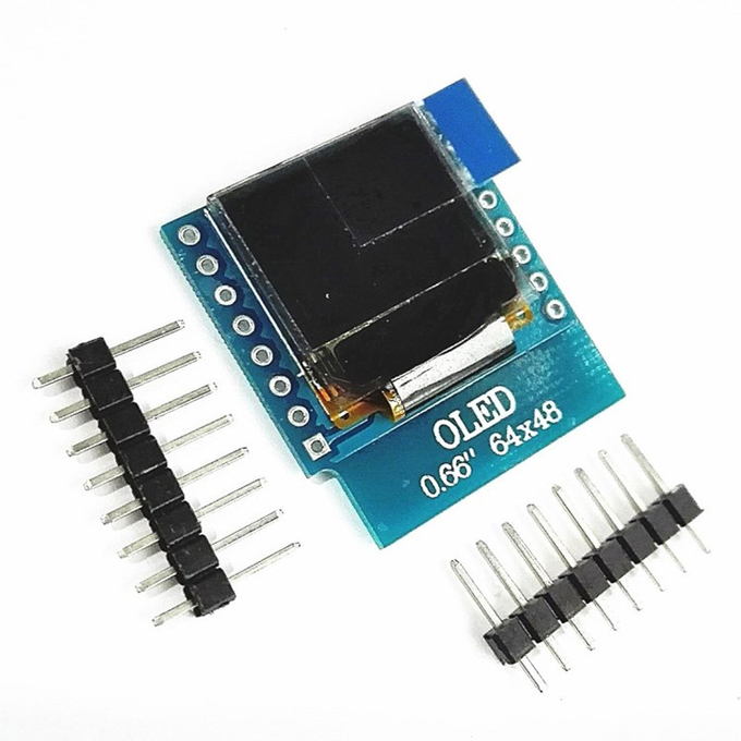 0.66 inch OLED แสดง โมดูล with PCB