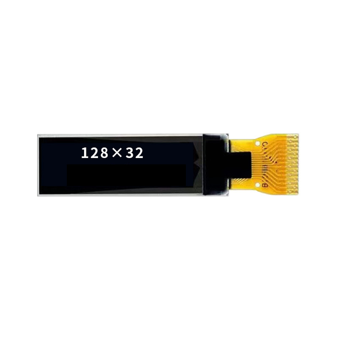 0.87 inch OLED แสดง close-up